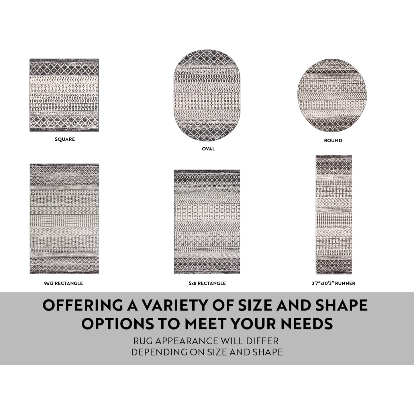 Livabliss Chester Boho Moroccan Area Rug