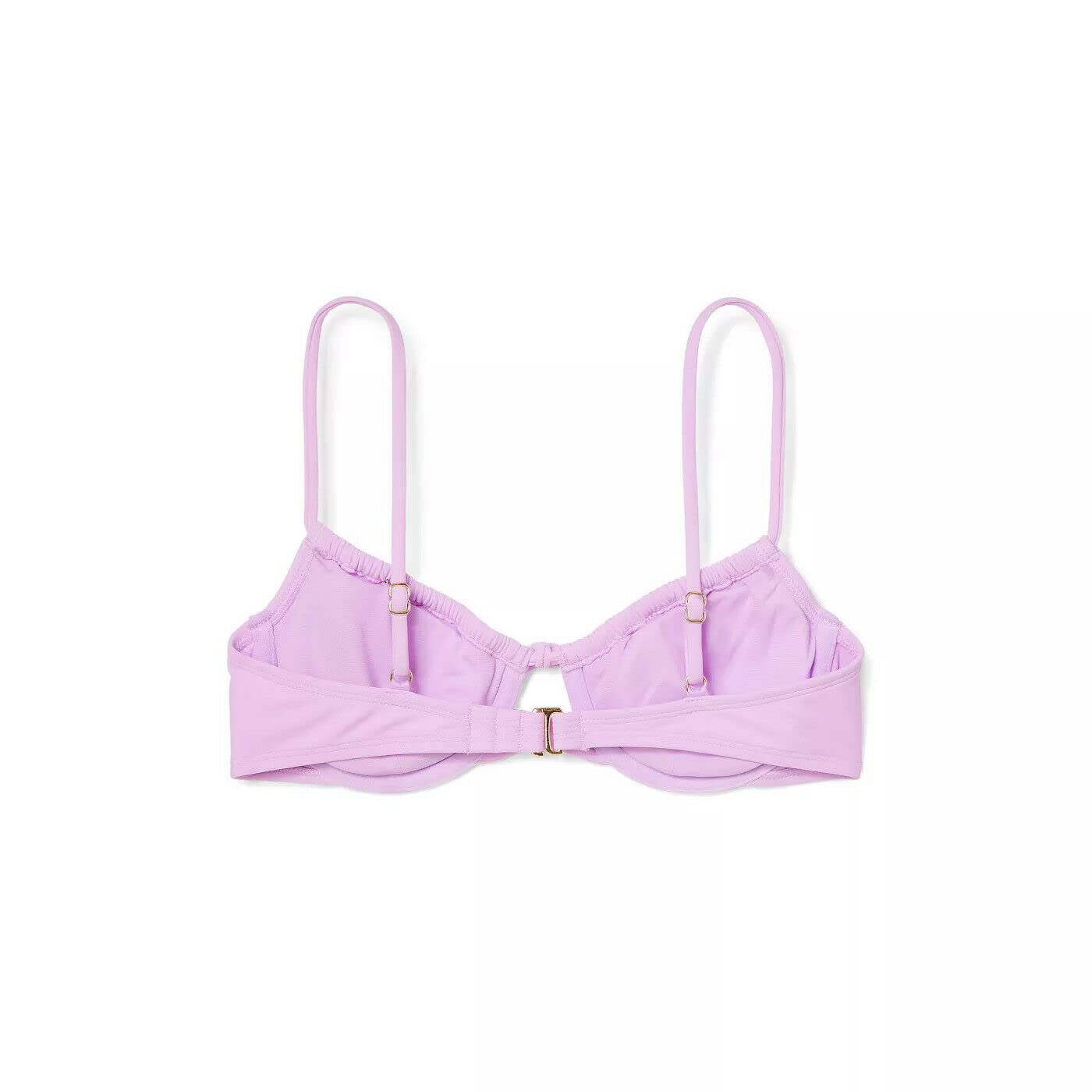 Xhilaration Women's Juniors' Textured Shirred Underwire Bikini Top -