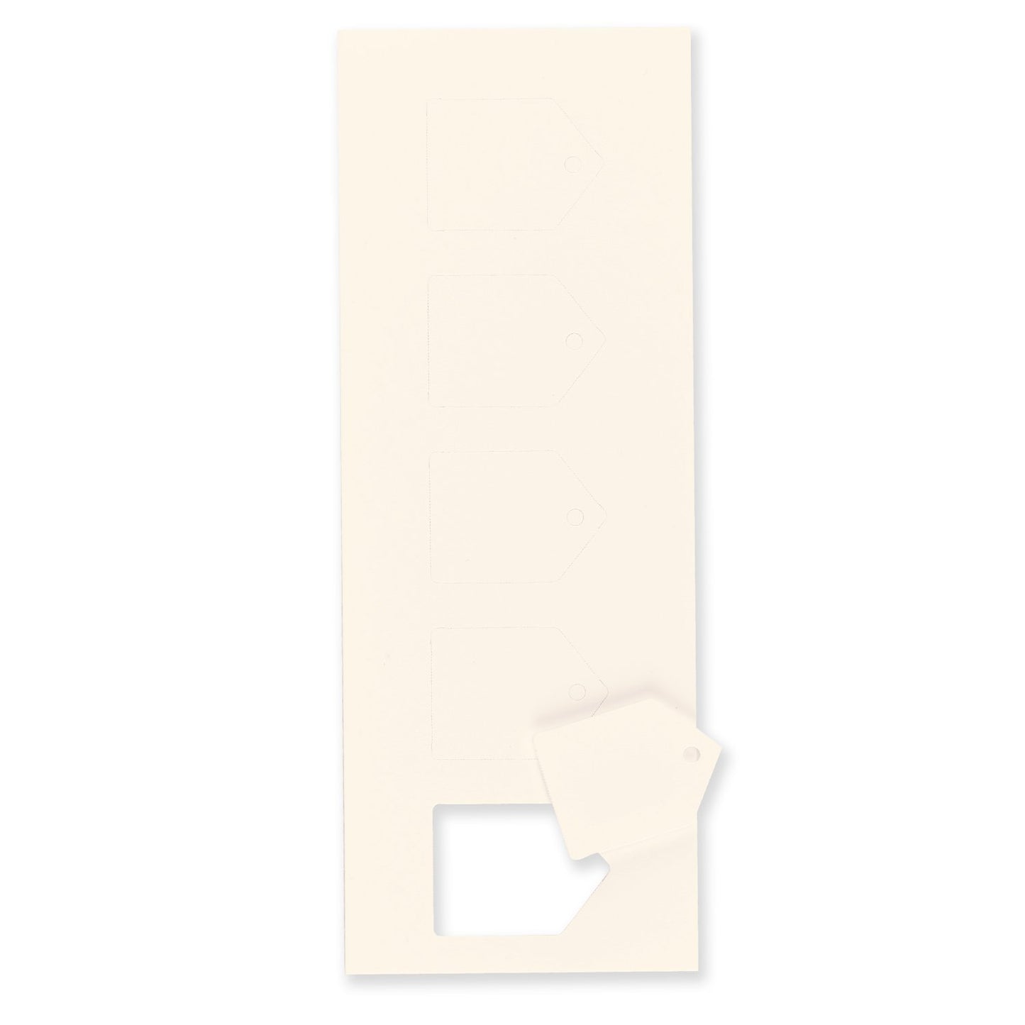 Fine Impressions Party / Gift Tags, 4" Diameter Hi-White Circle Tags, 250 Count (RRFTLGCIRW)