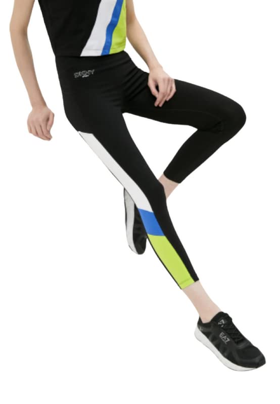 DKNY Women's Colorblocked 7/8 Length Leggings