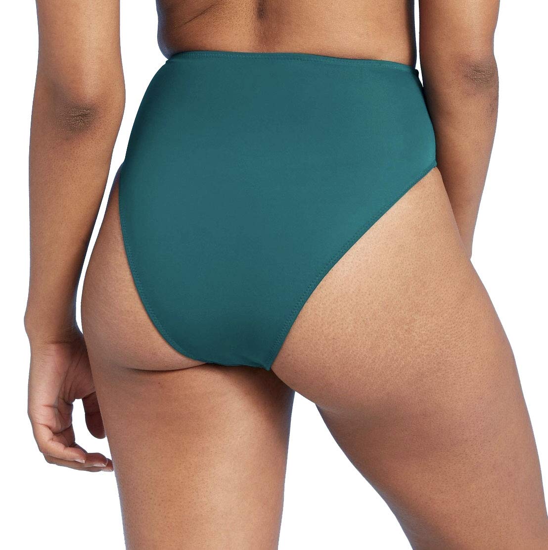 Shade & Shore Women's High Waist High Leg Extra Cheeky Bikini Bottom