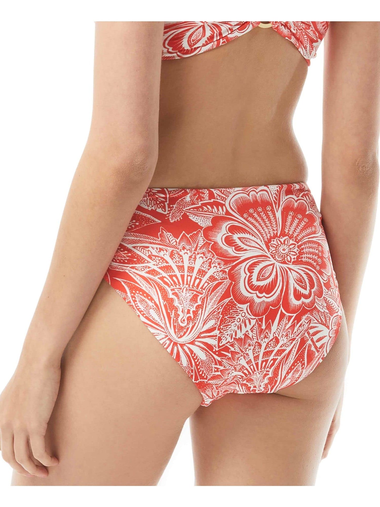 Vince Camuto Women's Standard Reversible High Leg Bikini Bottom