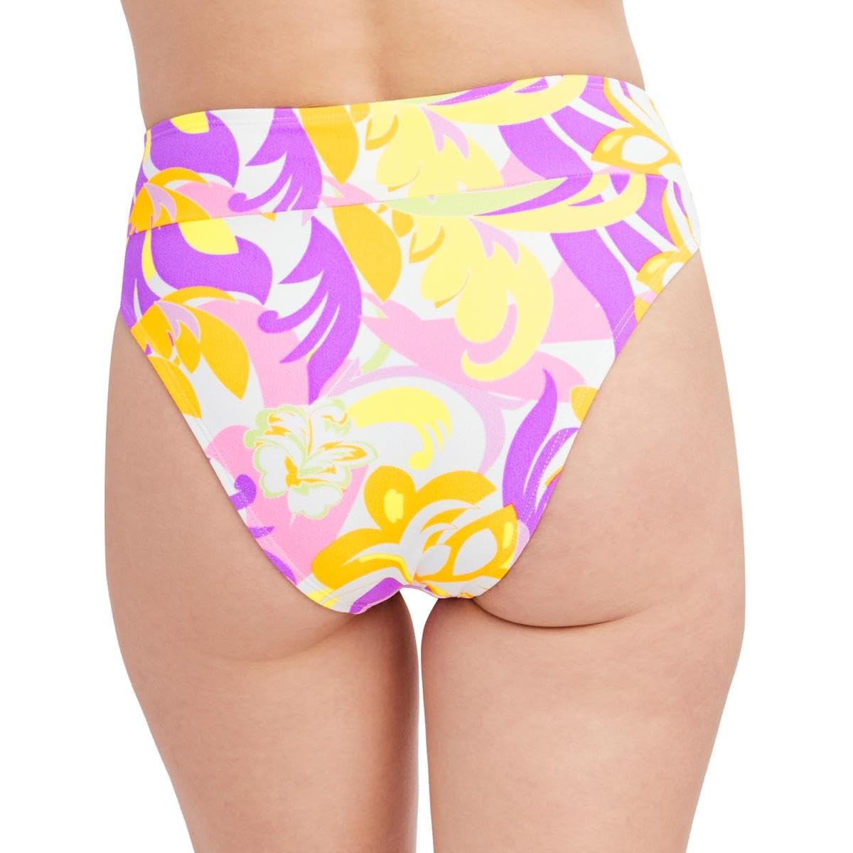 BCBGeneration Women's Standard High Waisted Cheeky Swimsuit Bottom
