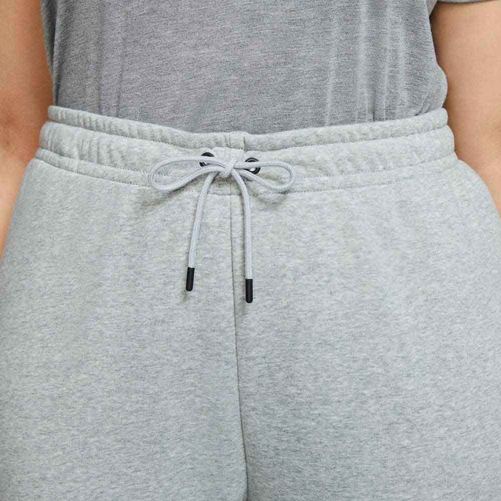 Nike Plus Size NSW Essential Pants Regular Fleece Dark Grey Heather/White 2X