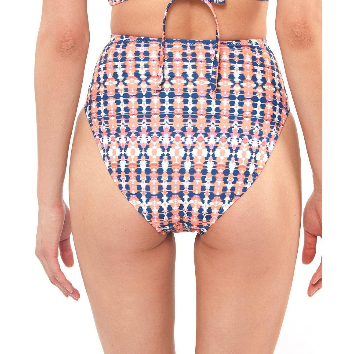 Jessica Simpson Womens Printed Twisted Swim Bottom Separates