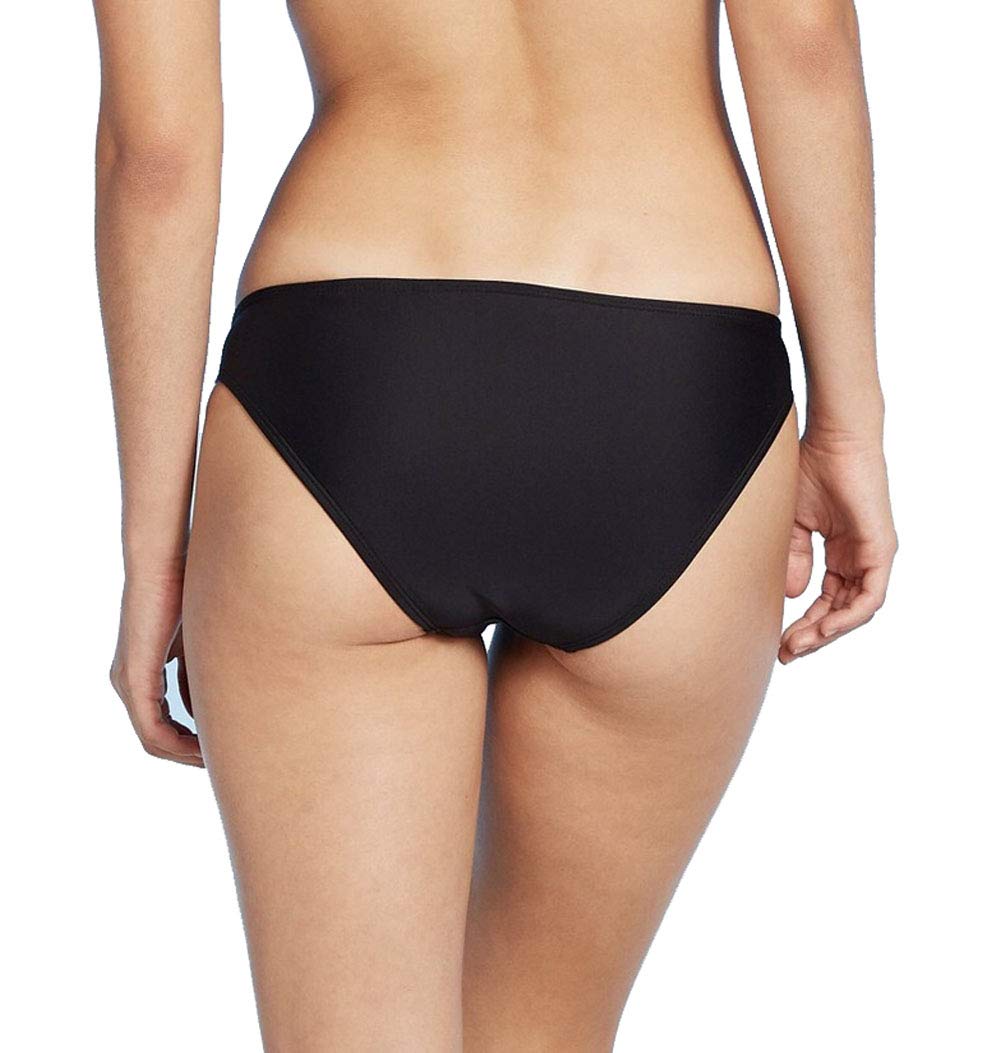Xhilaration Juniors Cheeky Bikini Bottom Black
