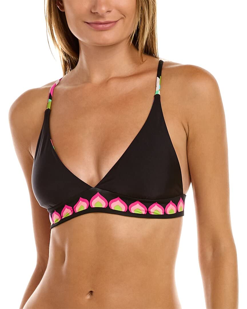 Trina Turk Birds of Paradise Reversible Halter Top Multi 2
