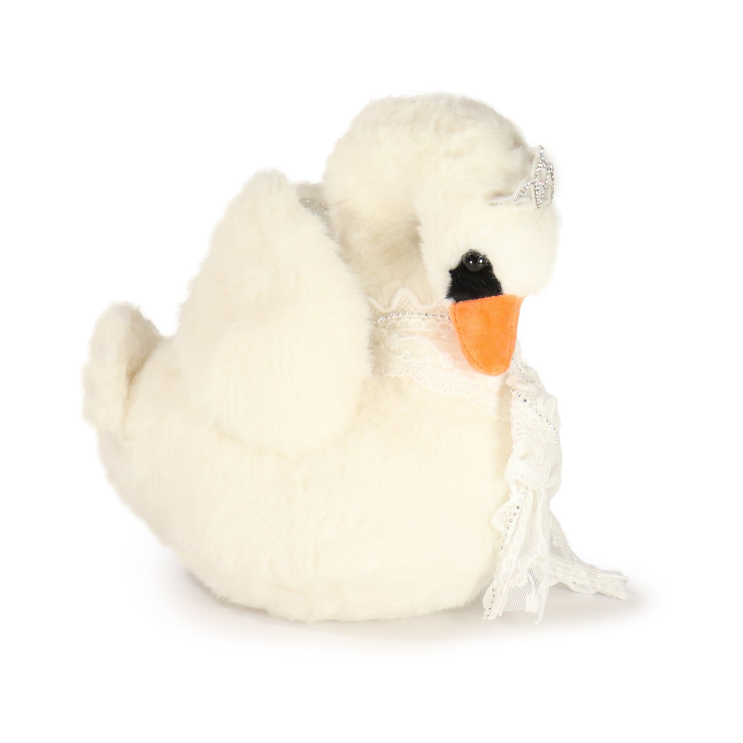 9-inch Seren Swan with Orange Beak-2