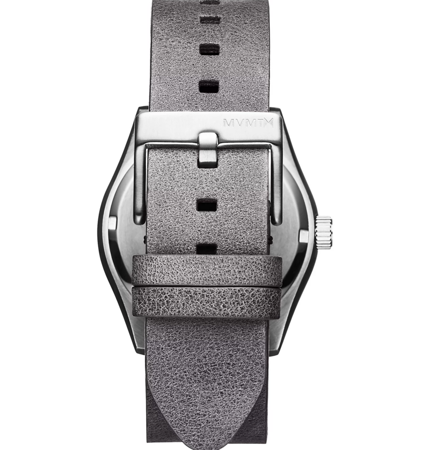 MVMT Men's Pelham Gray Leather Strap Watch 39mm