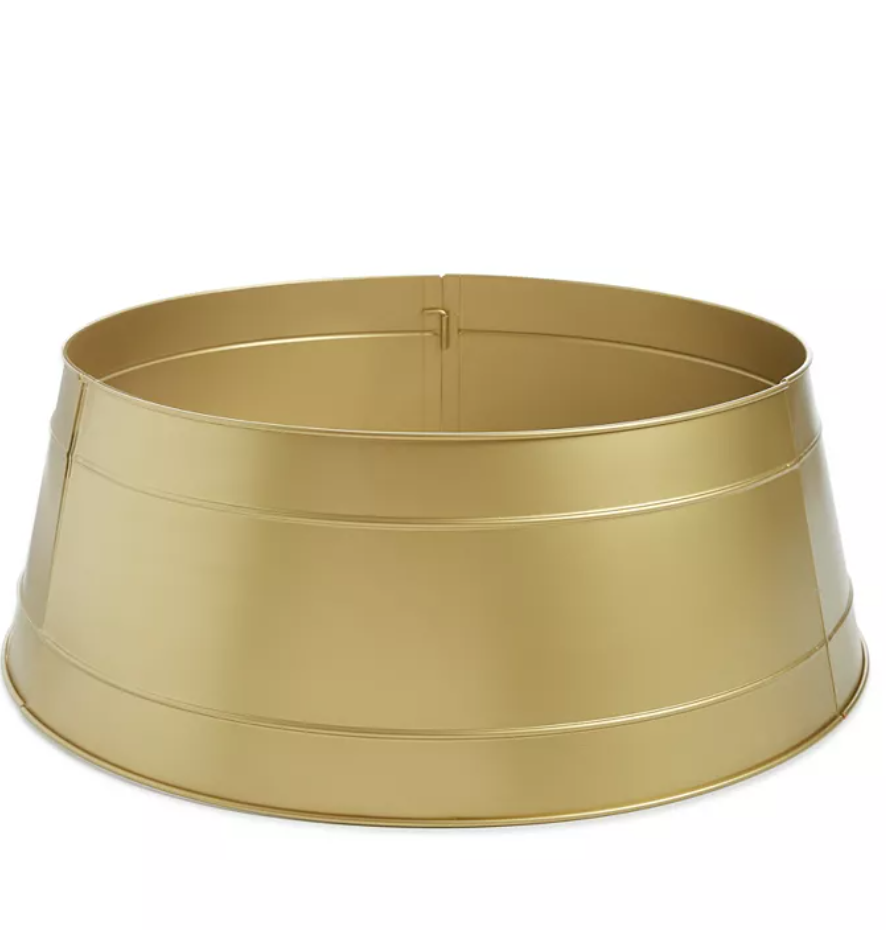 Holiday Lane Gold Metal Tree Collar, Created for Macy's