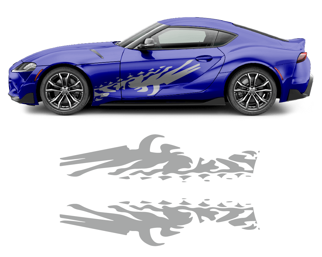 Toyota Supra Accents Graphics