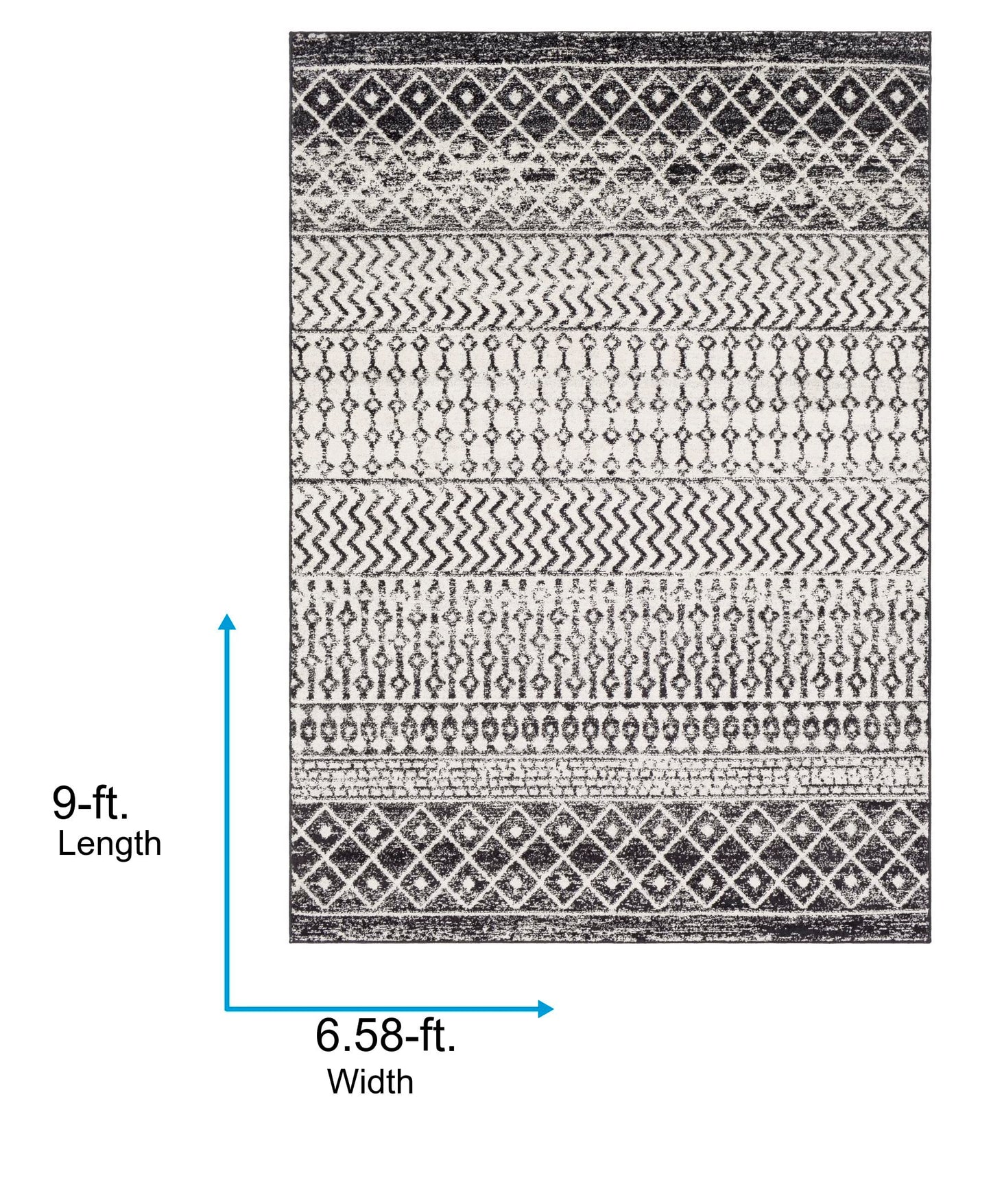 Livabliss Chester Boho Moroccan Area Rug