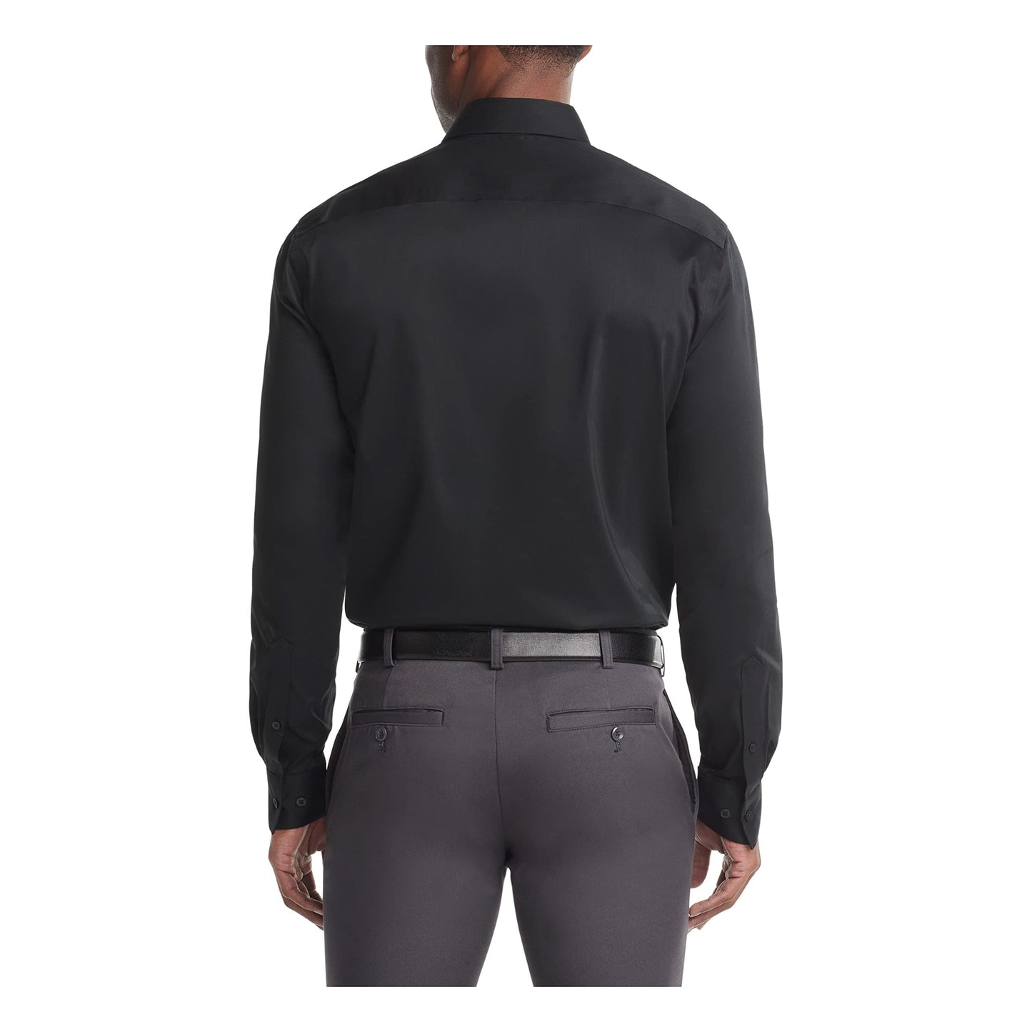 Van Heusen Men's Dress Shirt Regular Fit Ultra Wrinkle Free Flex Collar Stretch Solid