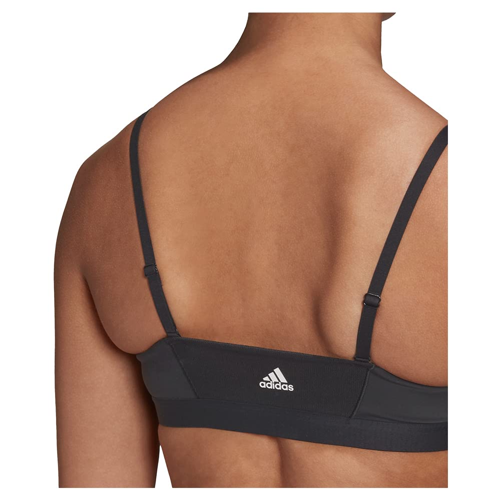 adidas womens All Me 3-stripes Bra