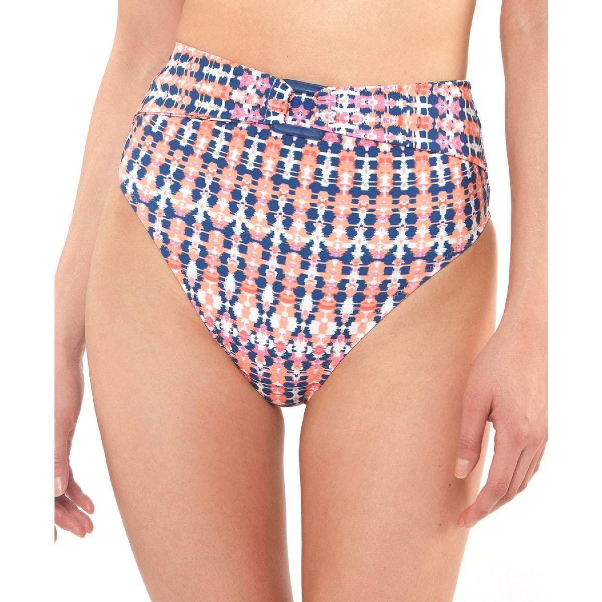 Jessica Simpson Womens Printed Twisted Swim Bottom Separates