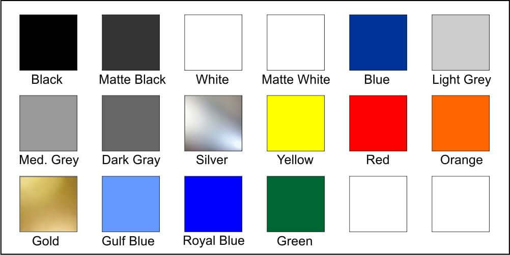 Mustang GT 500 Double Stripe Vinyl Decal