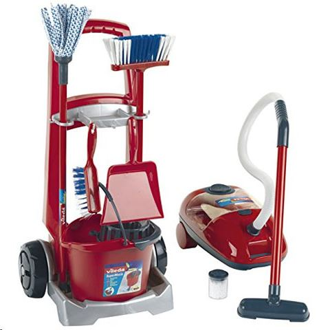 Klein Toys Vileda játék takarító kocsi porszívóval (67425) (Klein Toys 67425)