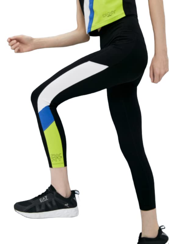 DKNY Women's Colorblocked 7/8 Length Leggings