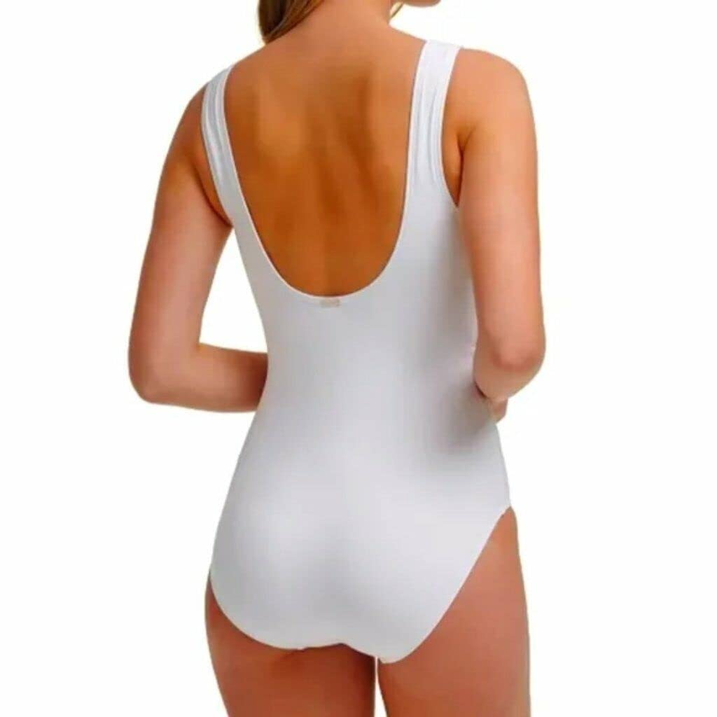 Calvin Klein Standard Tummy Control Panel High Neckline Removable Soft Cups One Piece Swimsuit