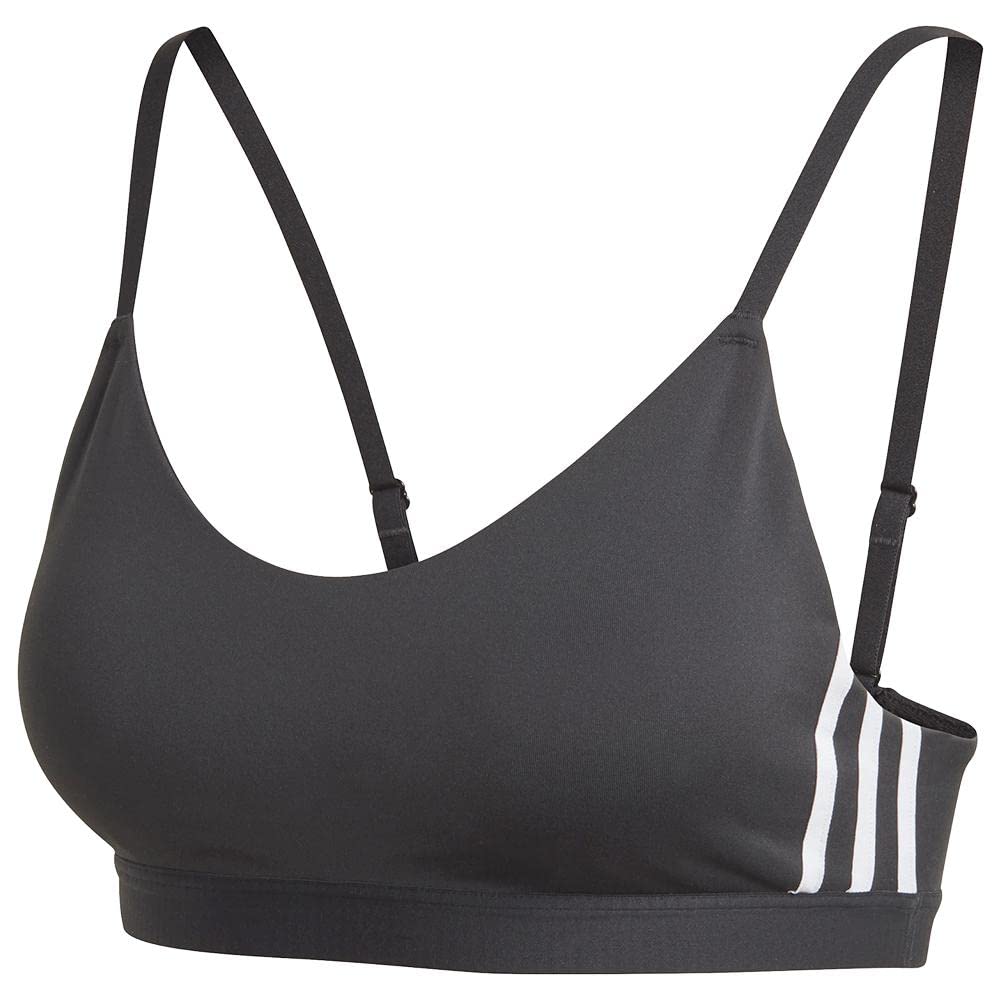 adidas womens All Me 3-stripes Bra