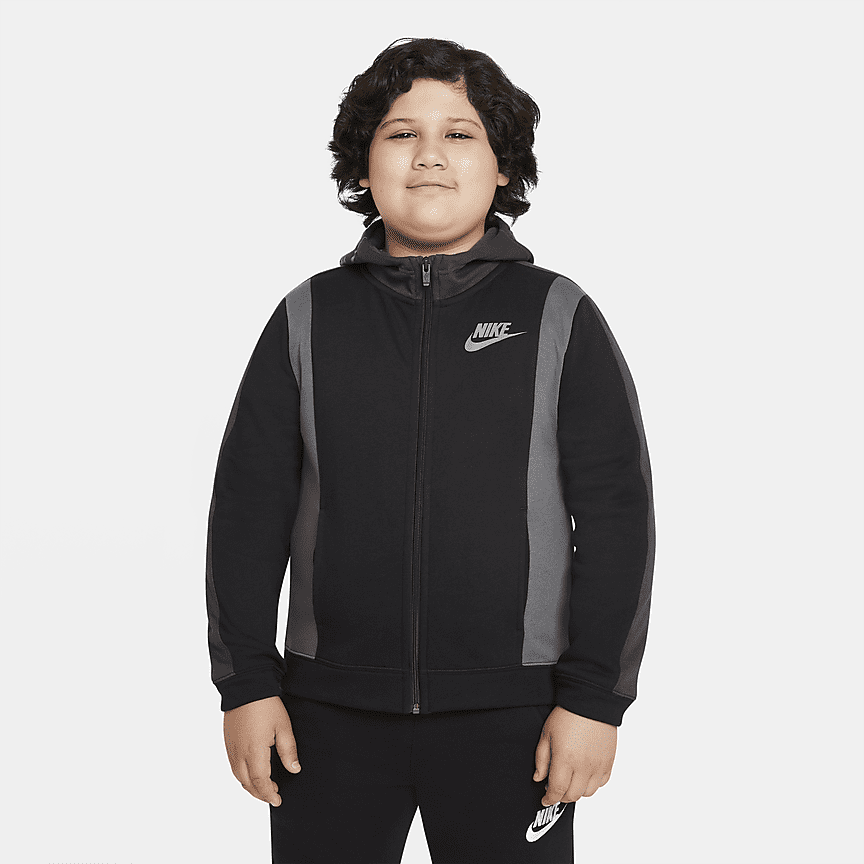 Sportswear Kids' Amplify Full-Zip Hoodie Nike Little Boy & Big Boy