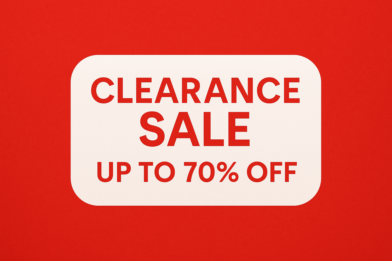 Clearance Collection