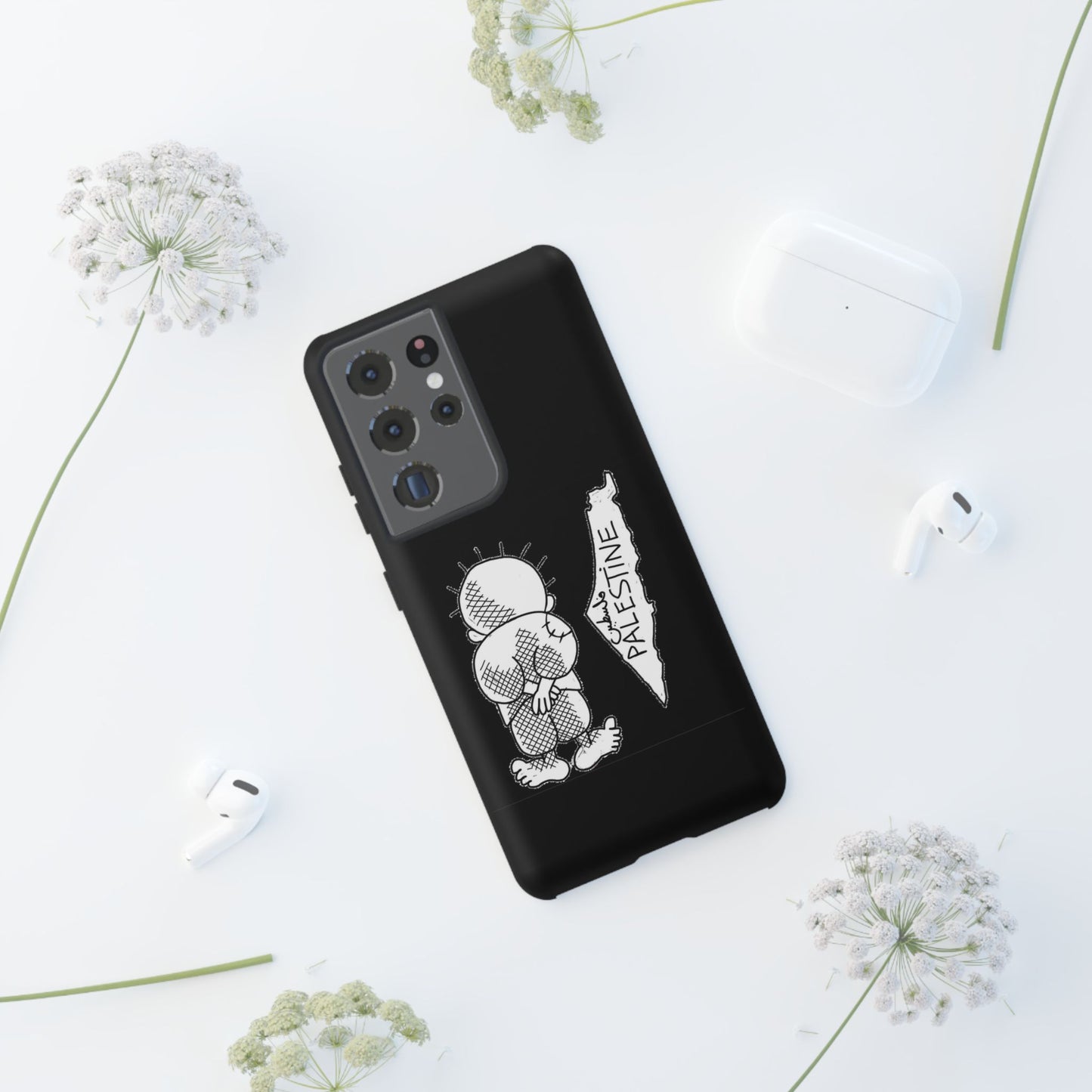 Tough Cases: Unique Phone Case, Palestine Design, Gift for Activists, Customizable Protection, Stylish Cell Phone Cover