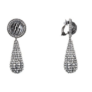Nina Pave Teardrop Earring