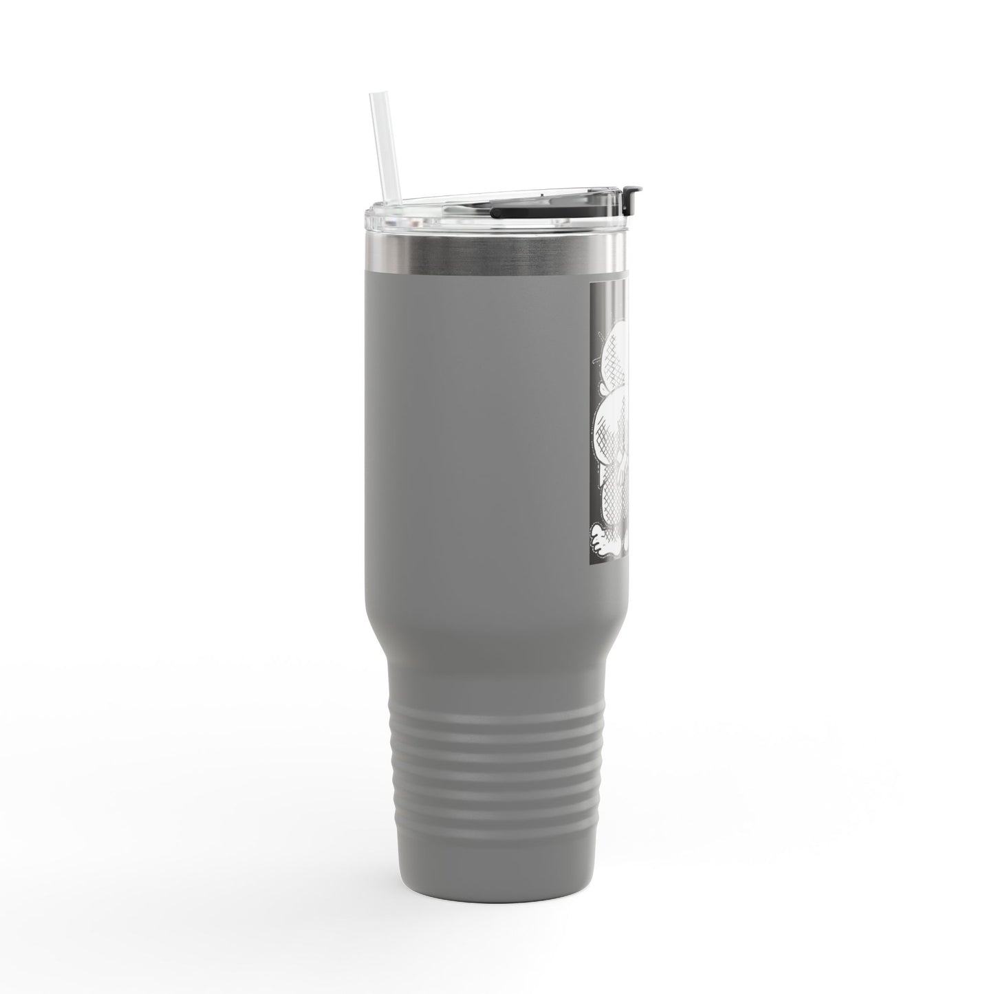 Handala and Historic Palestine Map Resistance Travel Mug (40oz)