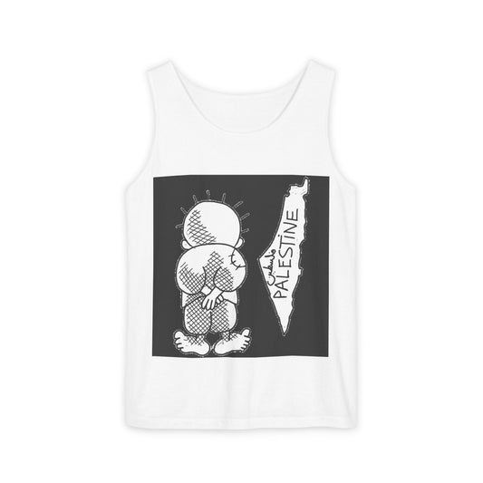 Tank Top Handala & Historic Palestine Map Unisex Shirt Resistance Hope Symbol