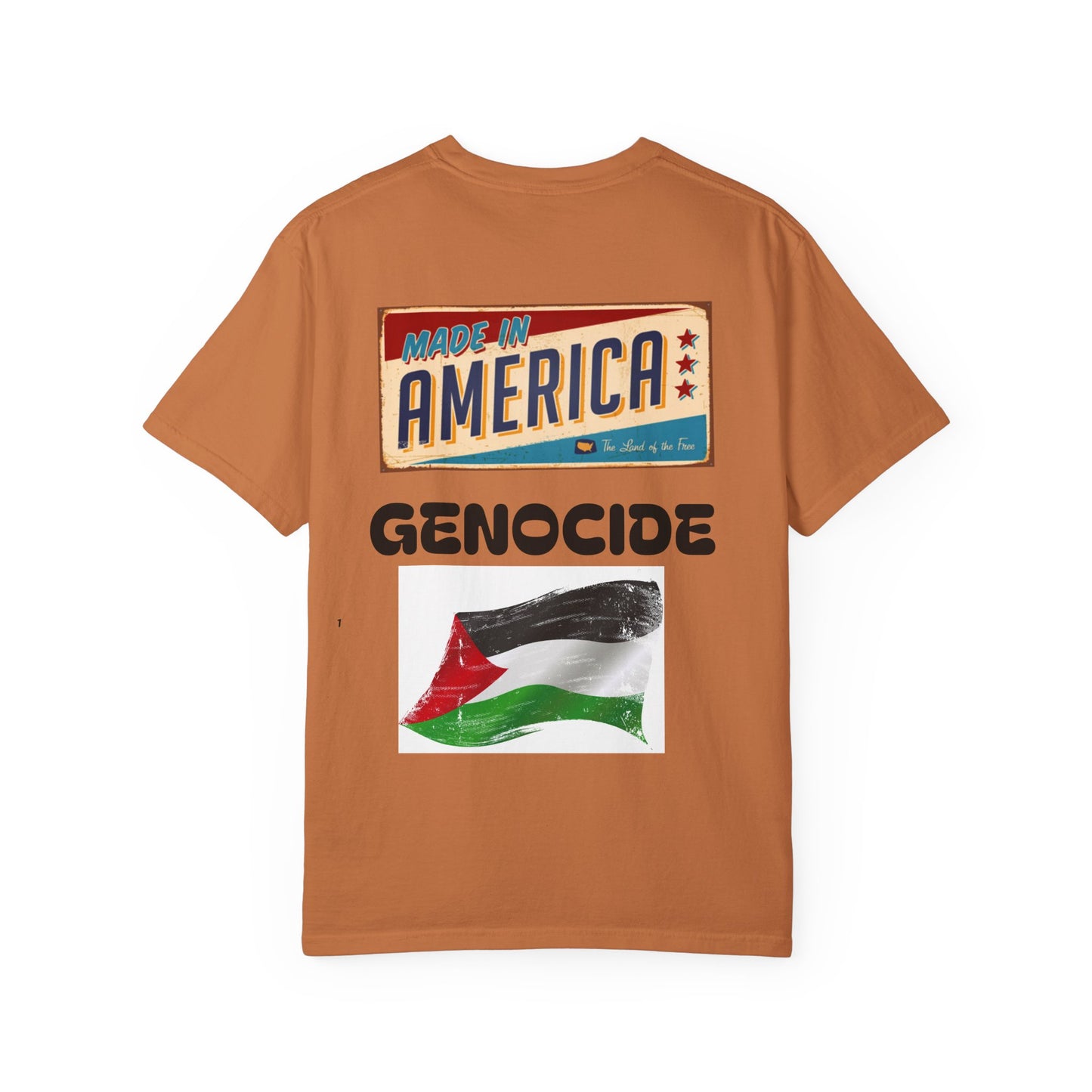 Unisex Garment-Dyed T-shirt, Statement Tee, Casual Wear, Activism Apparel, Gift for Allies, Freedom Fashion