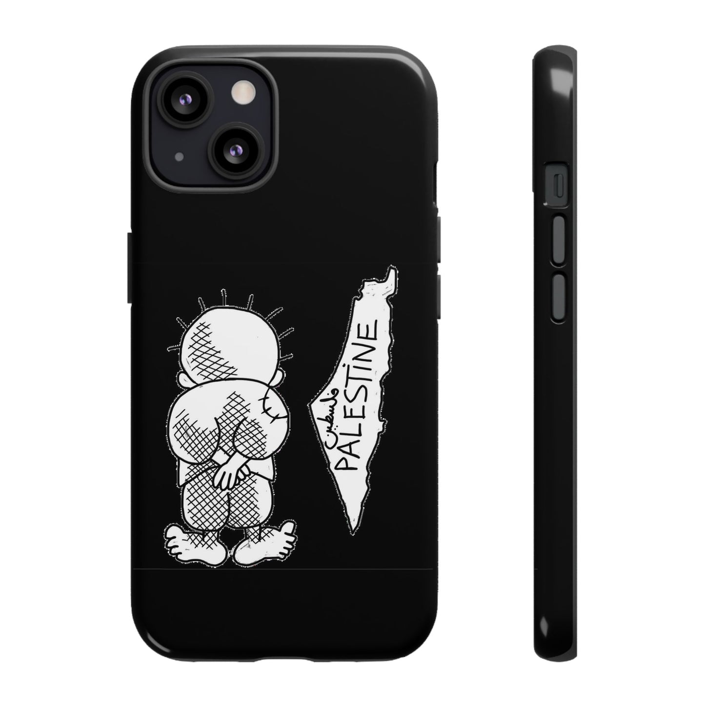 Tough Cases: Unique Phone Case, Palestine Design, Gift for Activists, Customizable Protection, Stylish Cell Phone Cover