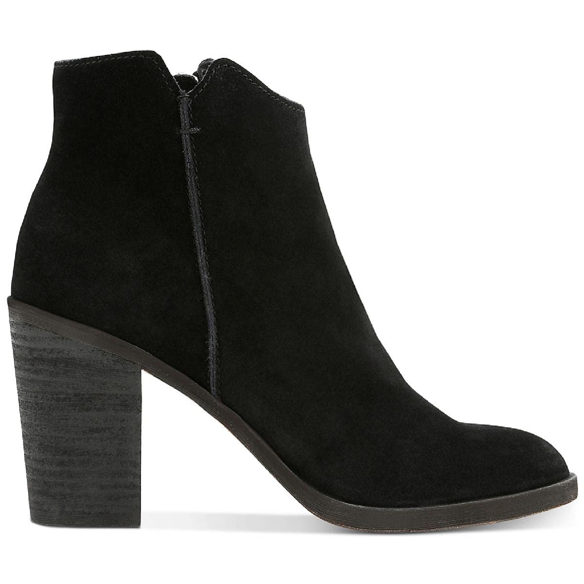 Dolce Vita Womens Seyon Suede Booties Ankle Boots Black 10 Medium (B,M)