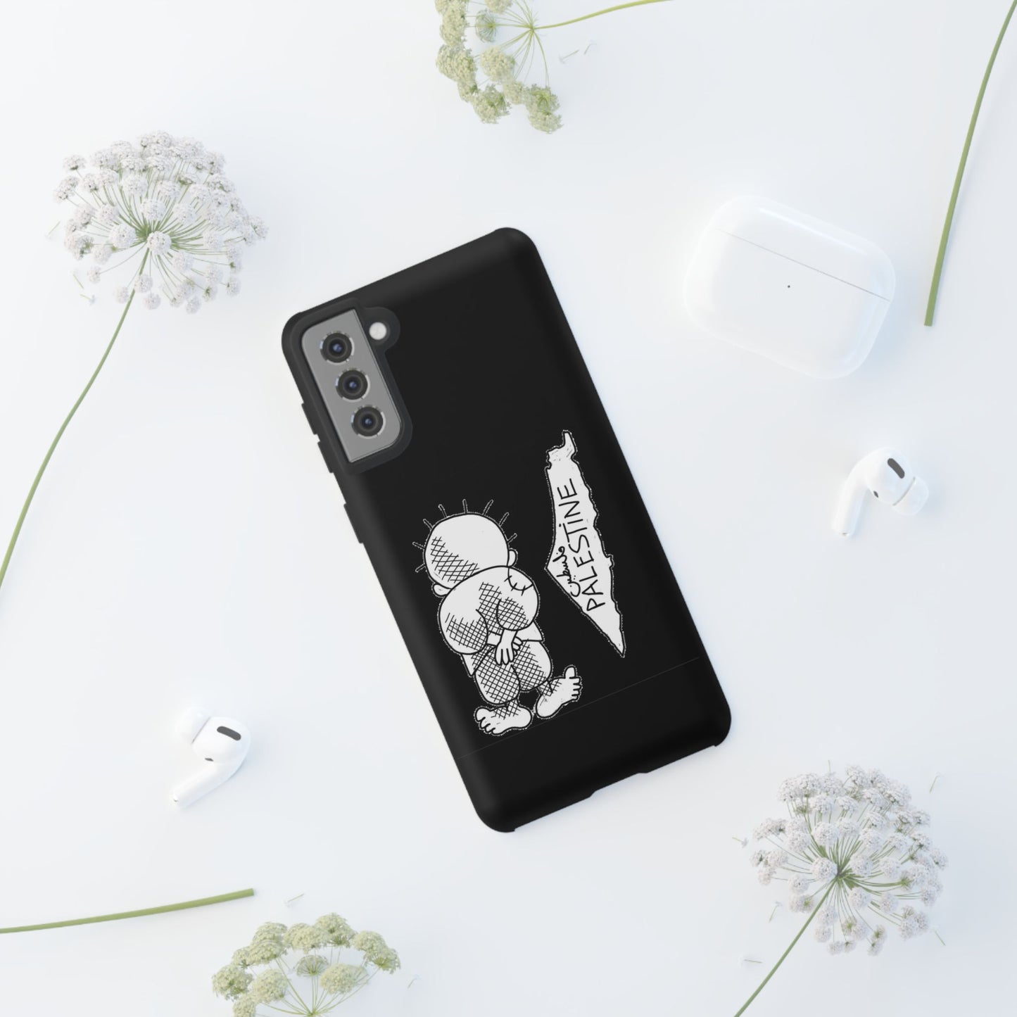 Tough Cases: Unique Phone Case, Palestine Design, Gift for Activists, Customizable Protection, Stylish Cell Phone Cover