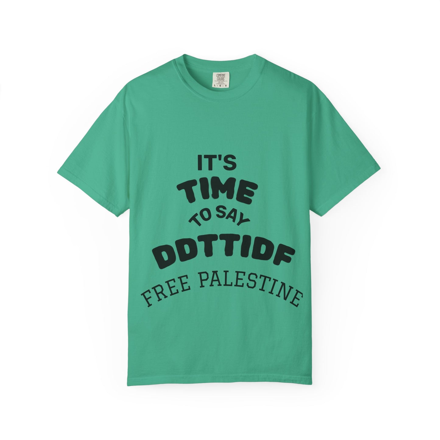 Unisex Garment-Dyed T-shirt, Statement Tee, Casual Wear, Activism Apparel, Gift for Allies, Freedom Fashion