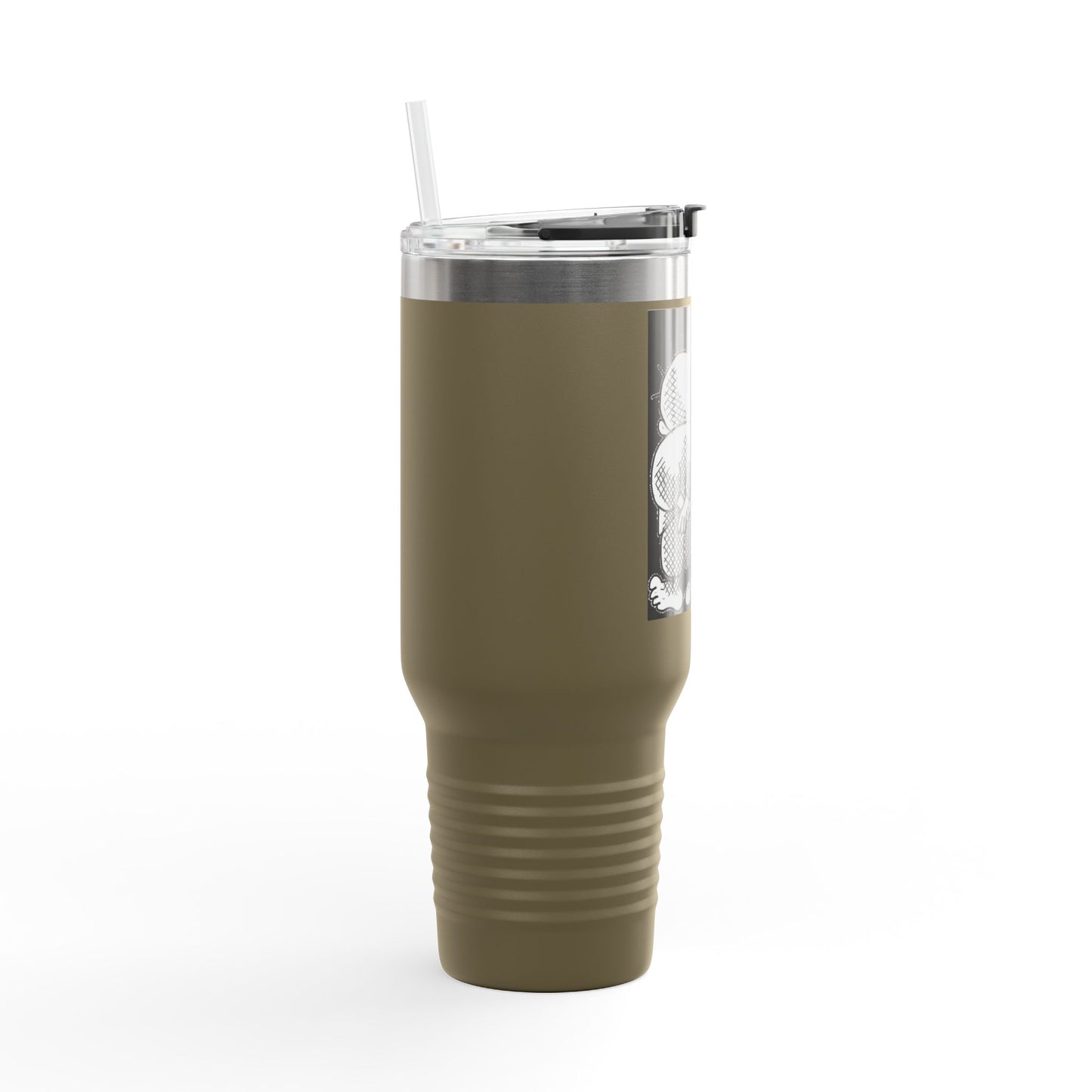 Handala and Historic Palestine Map Resistance Travel Mug (40oz)
