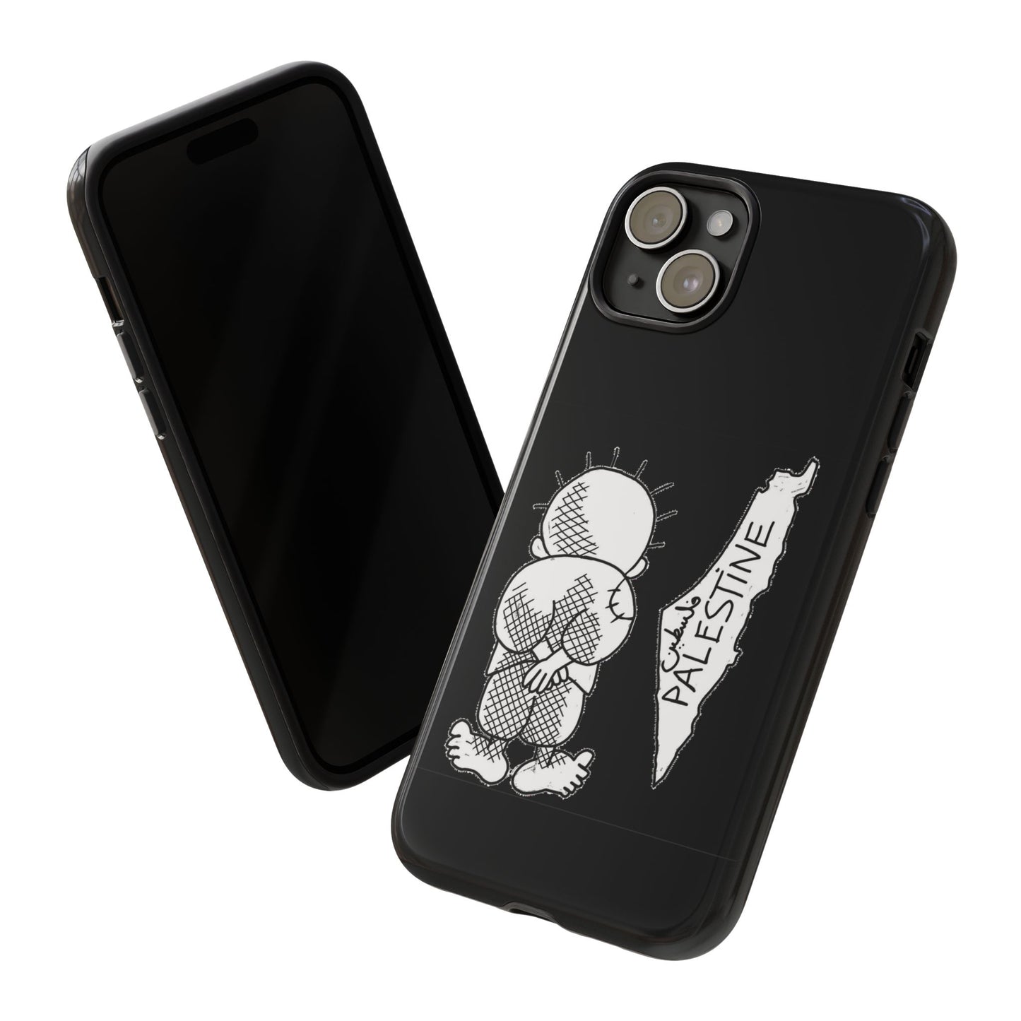 Tough Cases: Unique Phone Case, Palestine Design, Gift for Activists, Customizable Protection, Stylish Cell Phone Cover