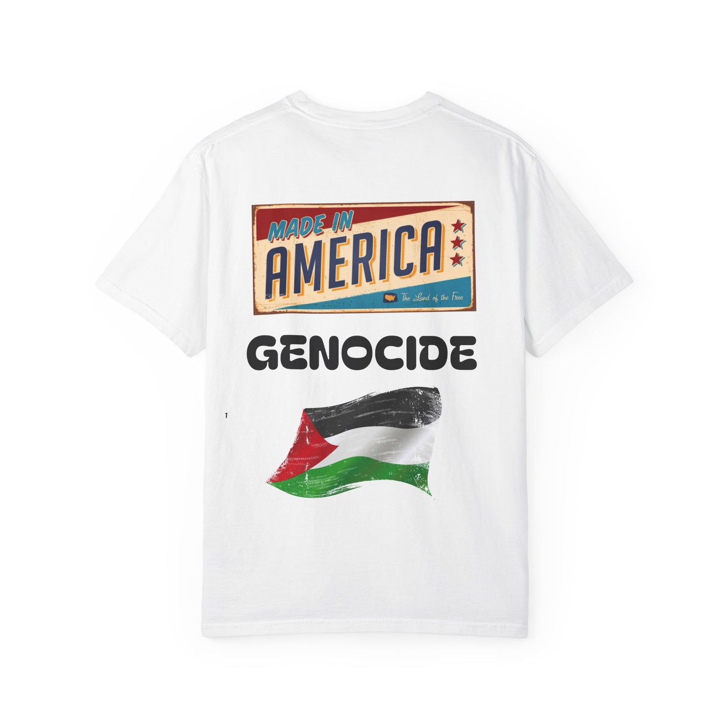 Unisex Garment-Dyed T-shirt, Statement Tee, Casual Wear, Activism Apparel, Gift for Allies, Freedom Fashion
