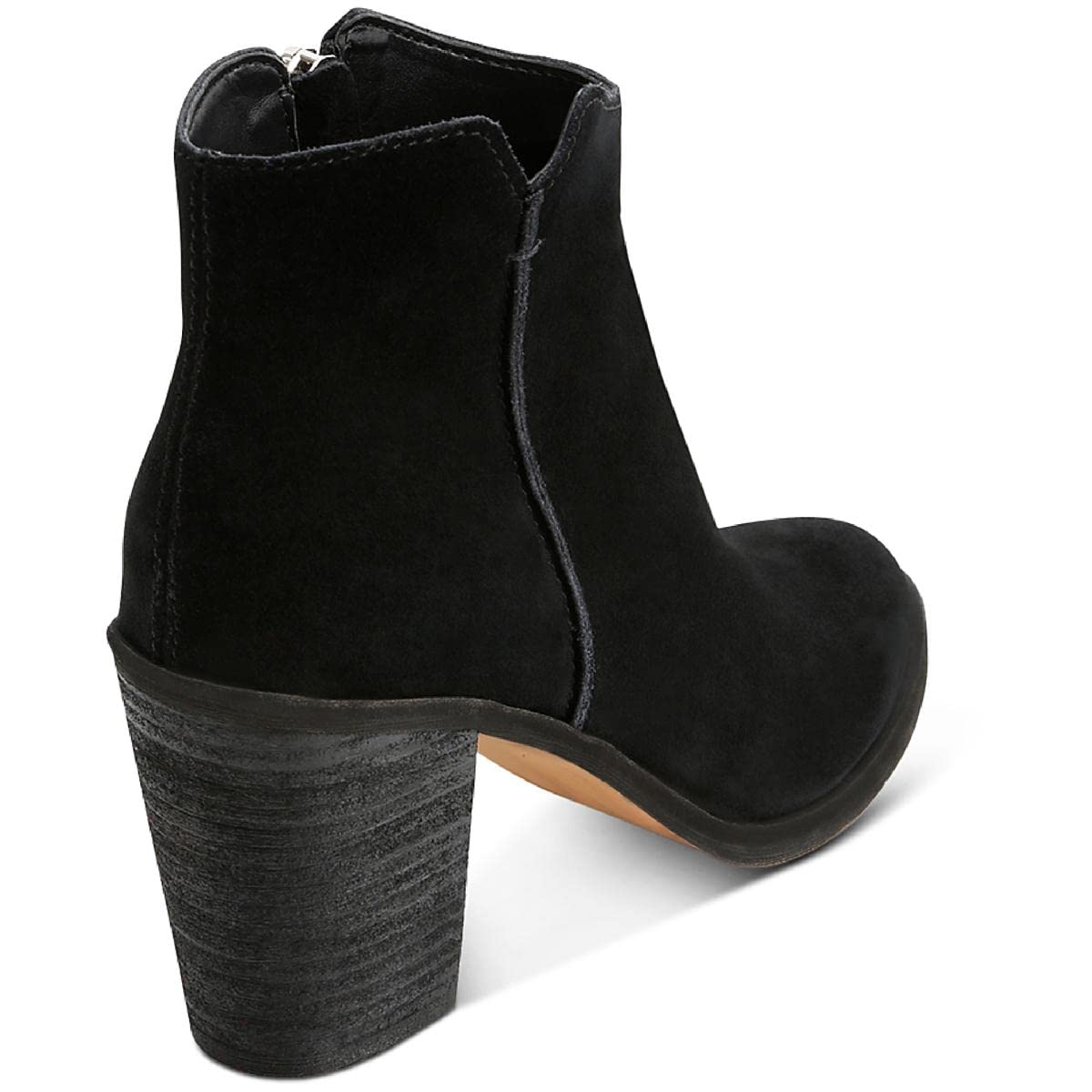 Dolce Vita Womens Seyon Suede Booties Ankle Boots Black 10 Medium (B,M)