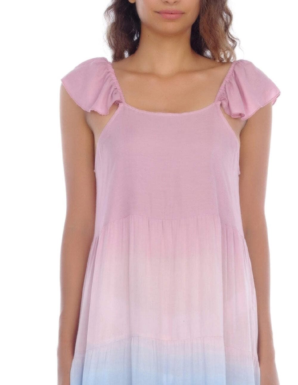 Raviya Womens Beachwear Ombre Cover-Up