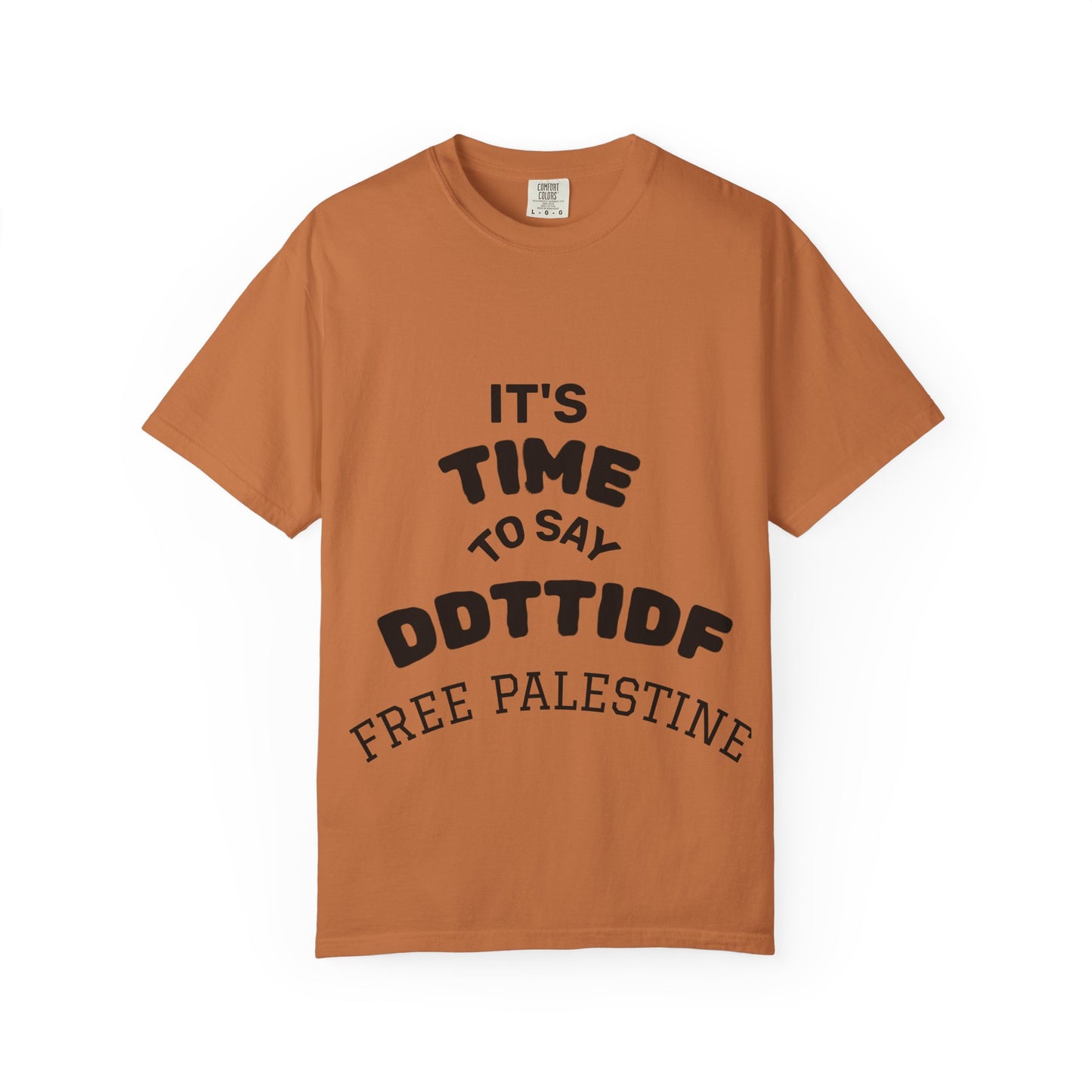 Unisex Garment-Dyed T-shirt, Statement Tee, Casual Wear, Activism Apparel, Gift for Allies, Freedom Fashion