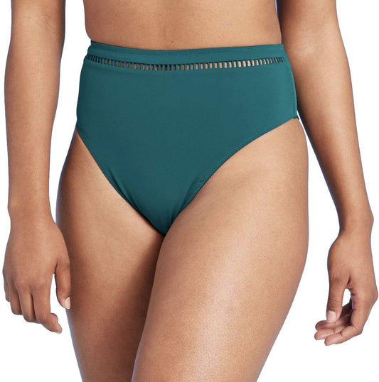 Shade & Shore Women's High Waist High Leg Extra Cheeky Bikini Bottom