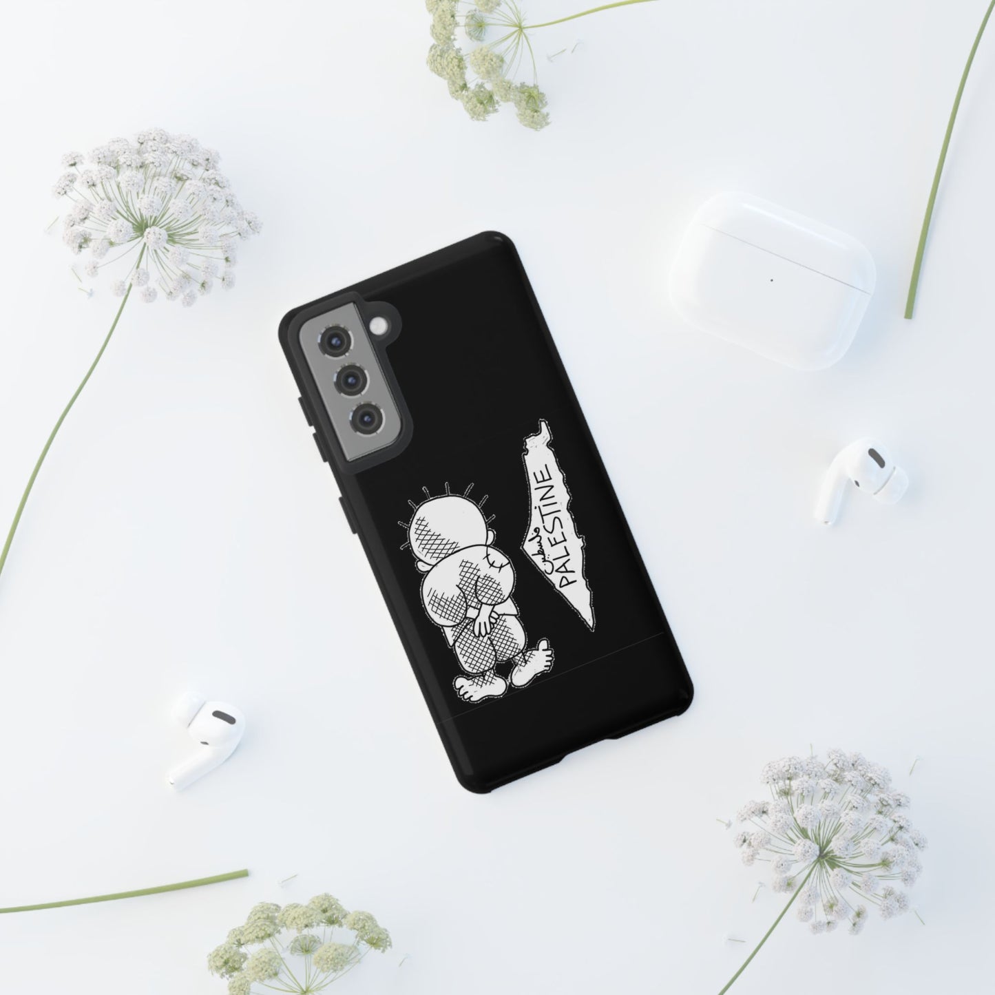 Tough Cases: Unique Phone Case, Palestine Design, Gift for Activists, Customizable Protection, Stylish Cell Phone Cover