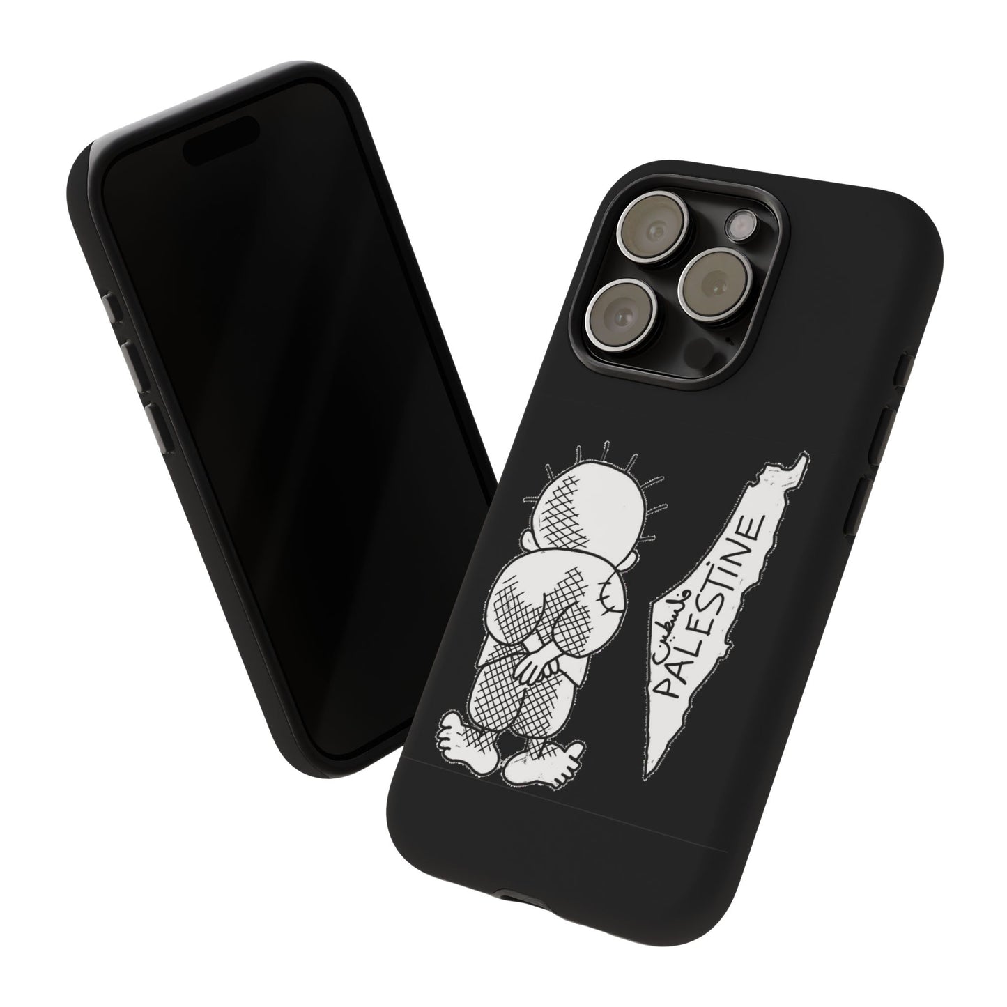 Tough Cases: Unique Phone Case, Palestine Design, Gift for Activists, Customizable Protection, Stylish Cell Phone Cover