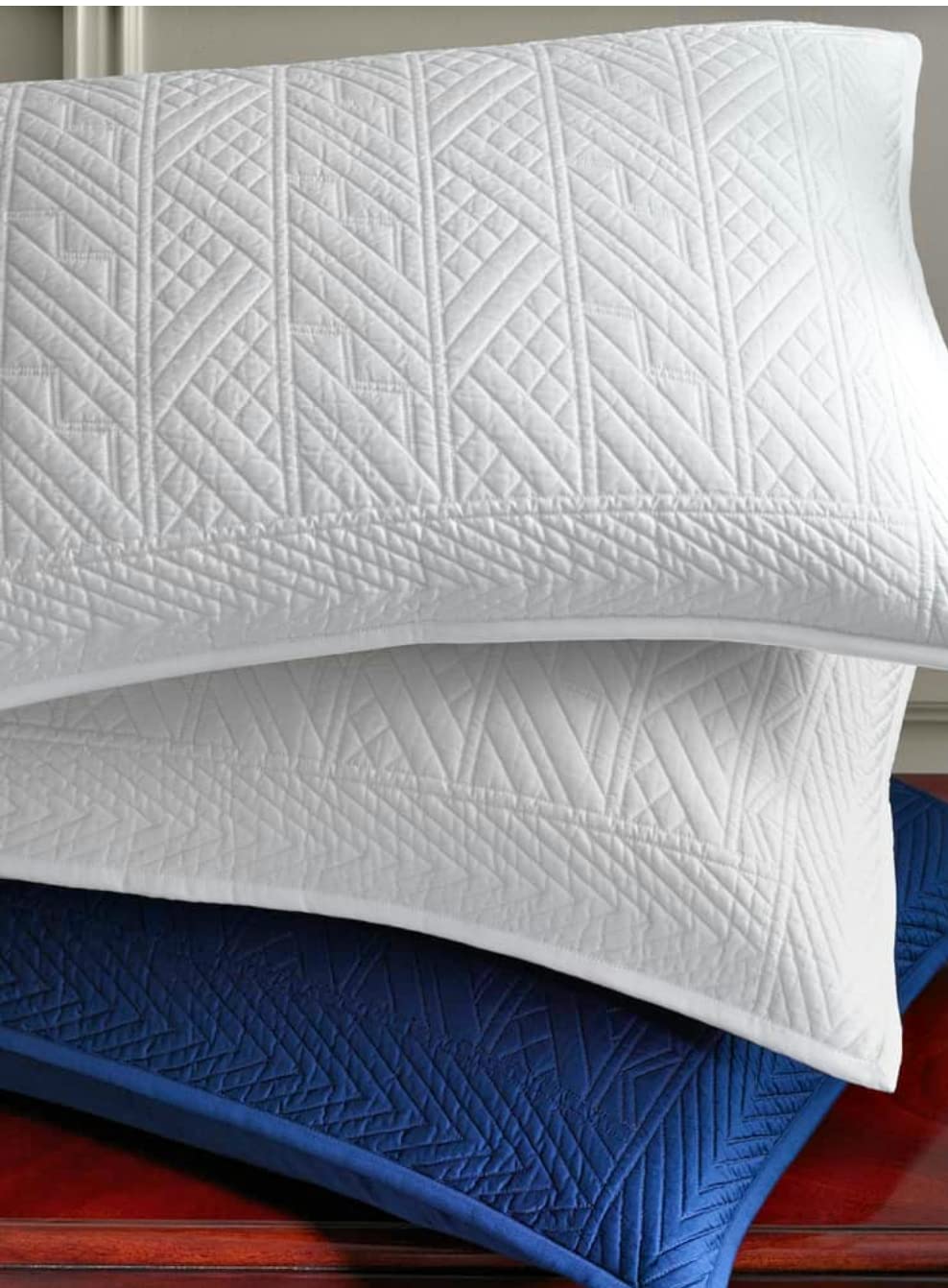 RALPH LAUREN Home Oakfield Standard Sham (White)