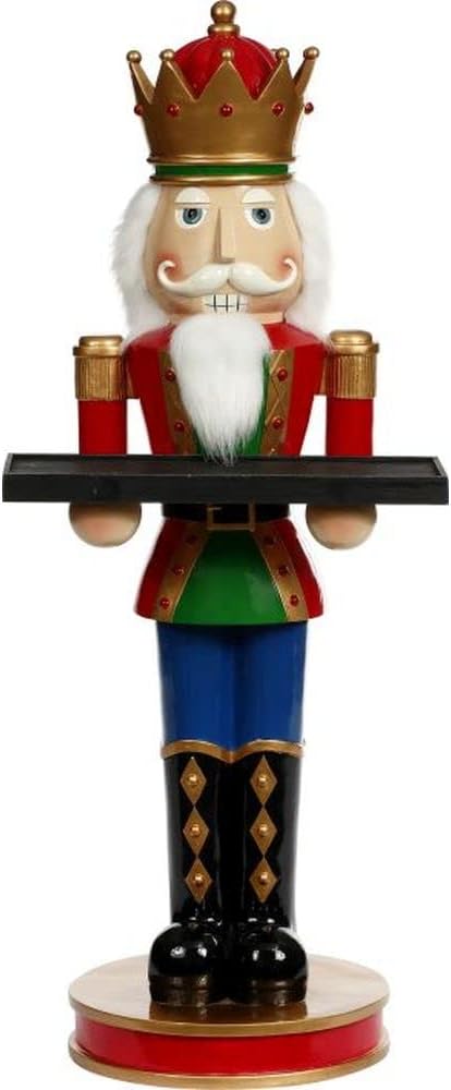 Mark Roberts Christmas 2023 Nutcracker Server - 38 Inches, Striking Christmas Decor for Home and Collectors