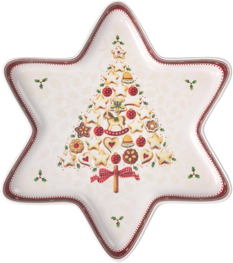 Villeroy & Boch Winter Bakery Delight Bowl, 37,5x33x5 cm, Multi Colour