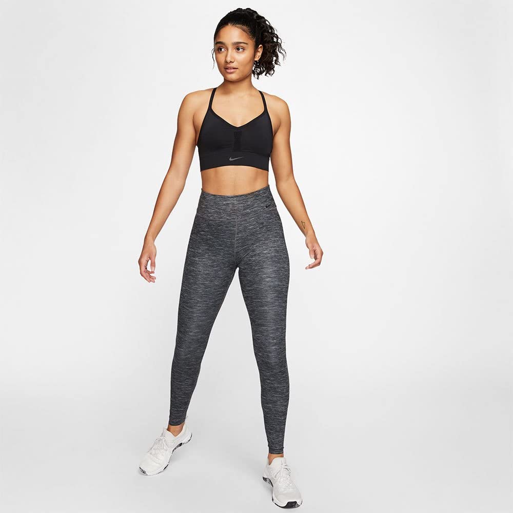 Nike Indy Light-Support Padded Seamless Sports Bra Black/Dark Smoke Grey