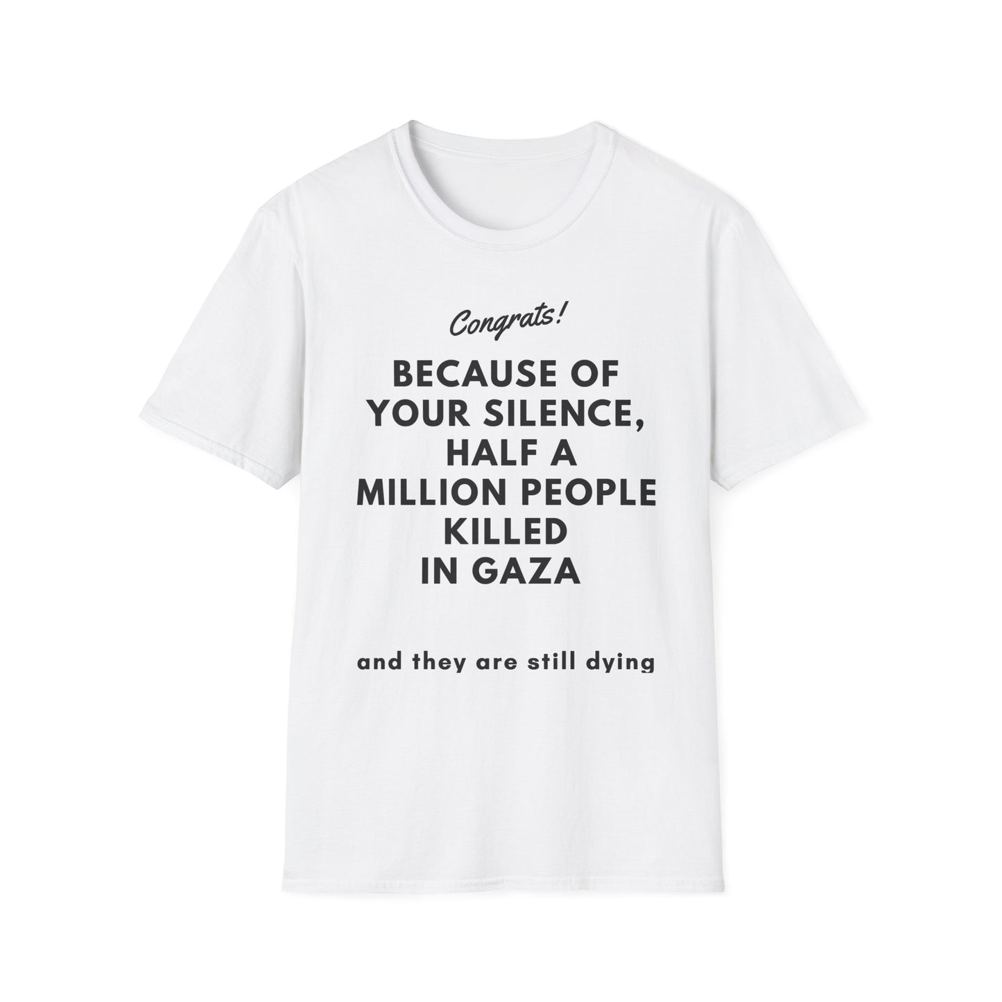 Social Justice Unisex T-Shirt, Activism Tee, Protest Shirt, Gift for Advocates, Softstyle Graphic Tee, Statement Apparel