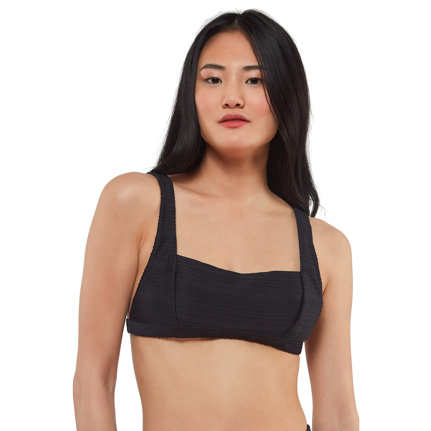 Jessica Simpson Women's Mix & Match Solid Spring Bikini Swimsuit Separates (Top & Bottom)